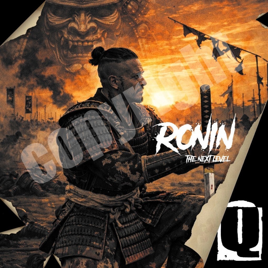 Das neue Album von Black Q Beatz - Ronin the Next Level ... demnächst als Download erhältlich.