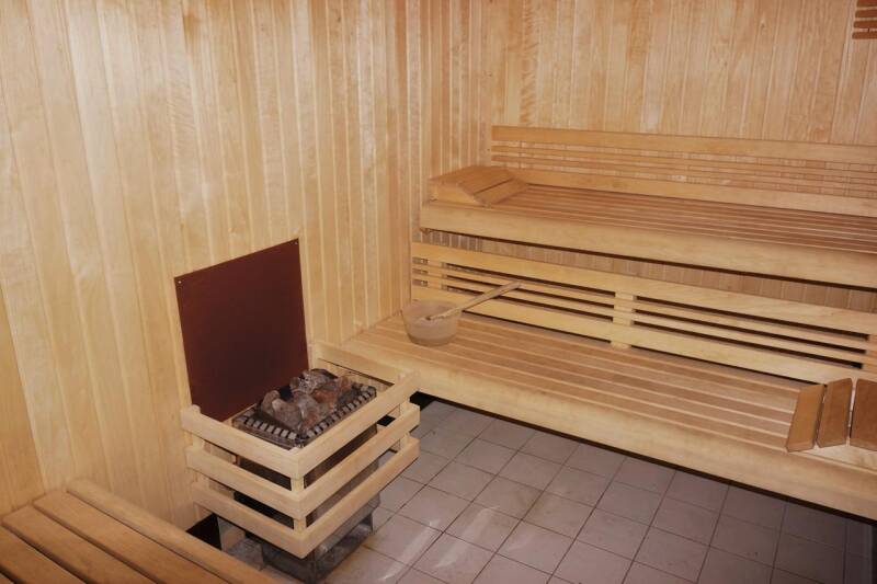 Sauna de la résidence