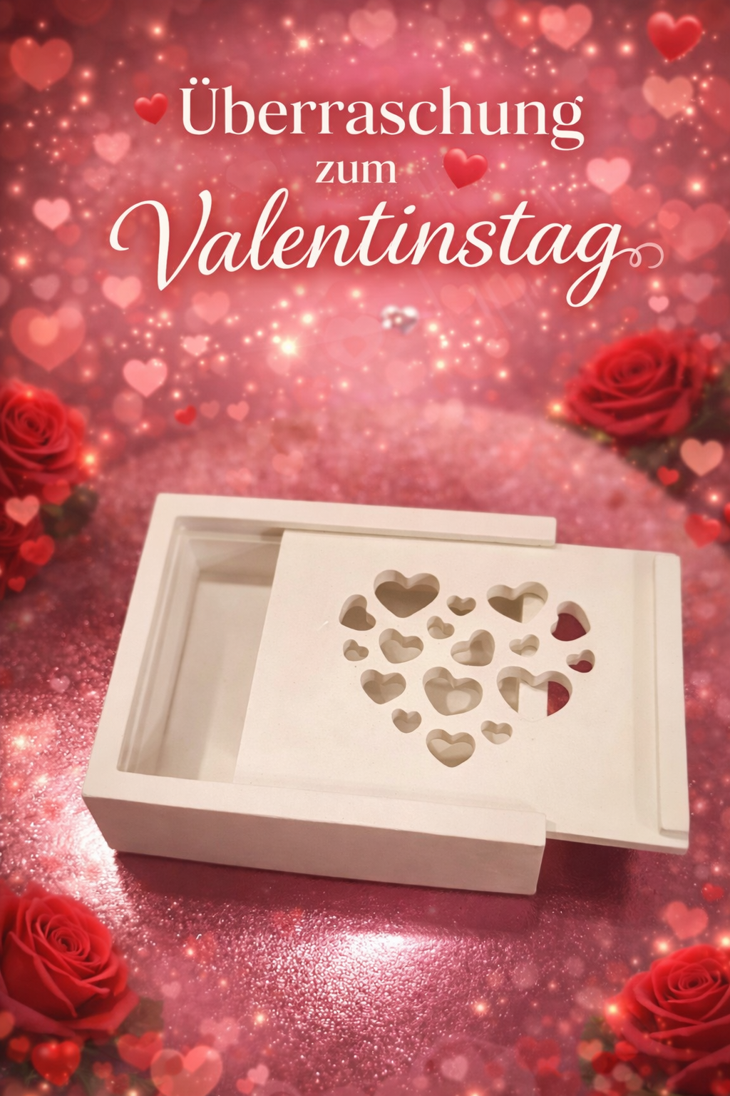 Deckeldose für Geldgeschenke, Gutscheine, Pralinen, Schmuck....