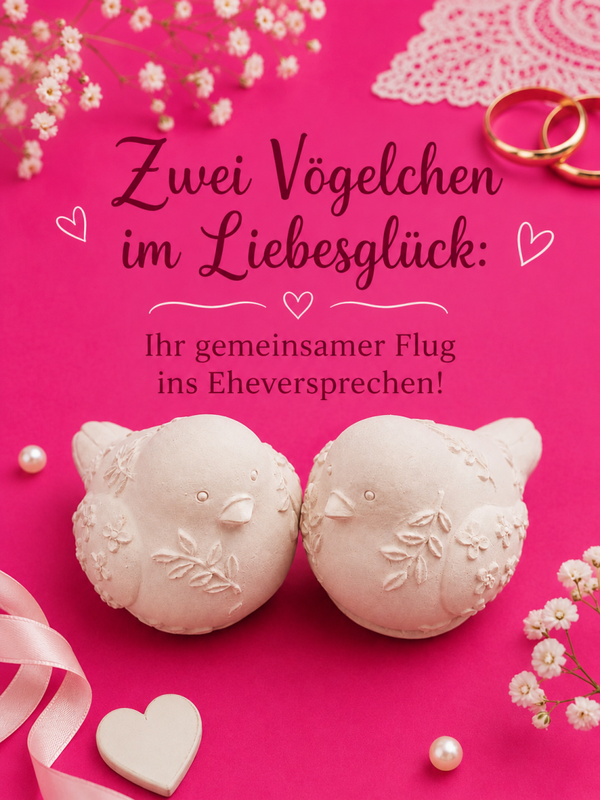 2 Vögel mit Zweigen