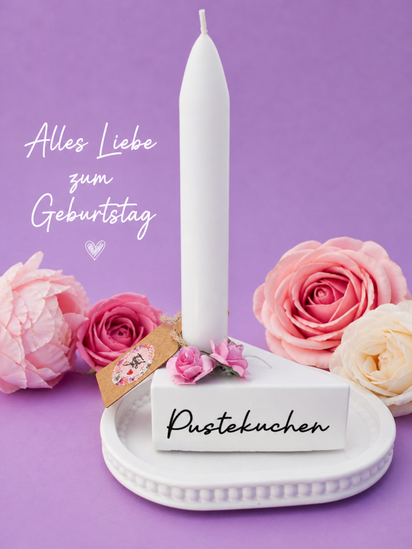 Tortenstück + Tablett klein