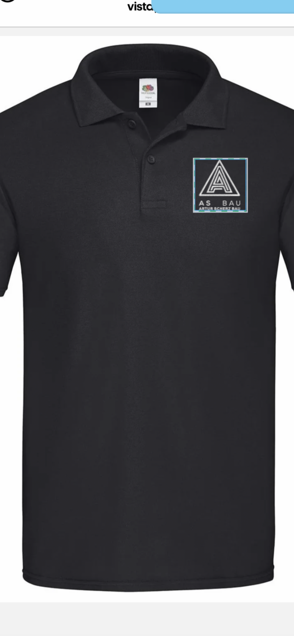 Polo Tshirt mit Gesticken Logo