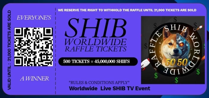 SHIB Raffle 500 tickets