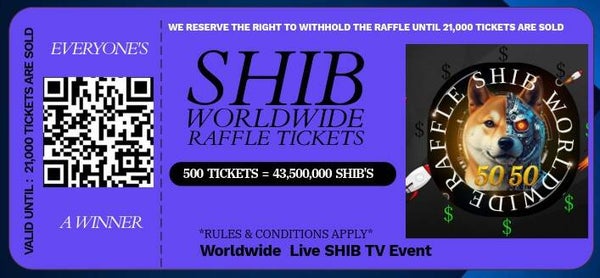 SHIB Raffle 500 tickets