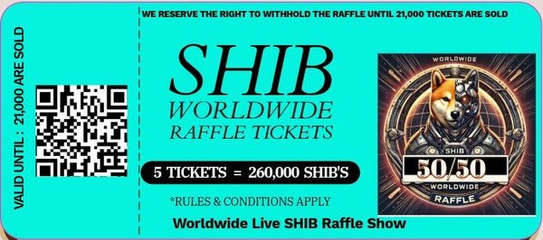 SHIB Raffle 5 tickets