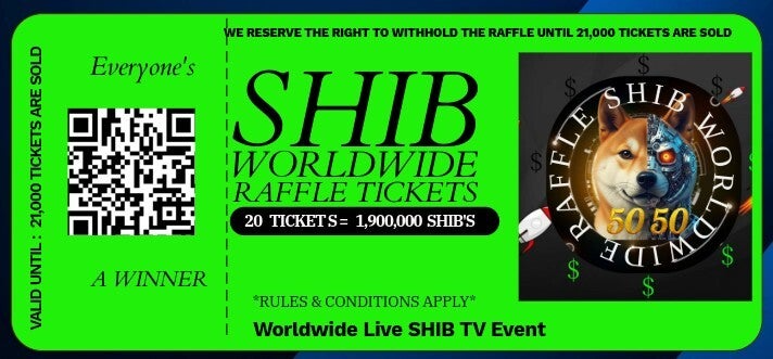 SHIB Raffle 20 tickets