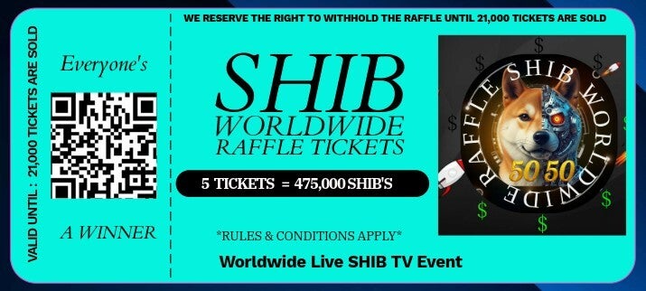SHIB Raffle 5 tickets