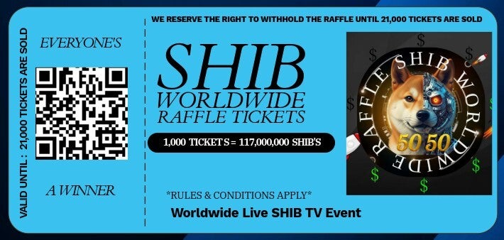 SHIB Raffle 1,000 tickets