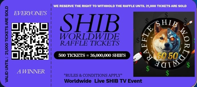 SHIB Raffle 500 tickets