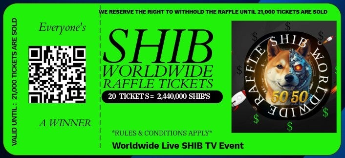 SHIB Raffle 20 tickets