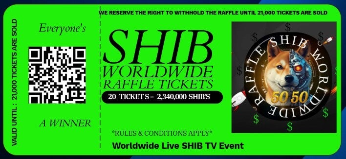 SHIB Raffle 20 tickets