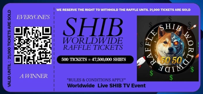 SHIB Raffle 500 tickets