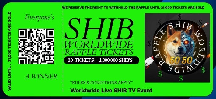 SHIB Raffle 20 tickets