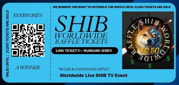 SHIB Raffle 1,000 tickets