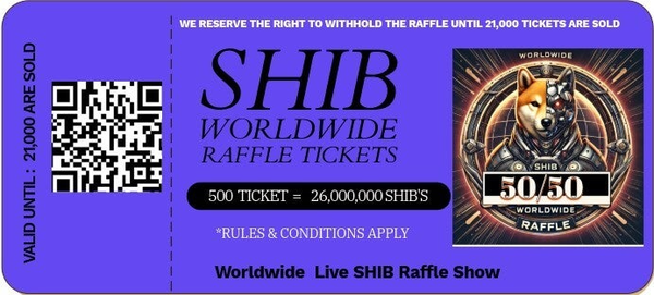 SHIB Raffle 500 tickets