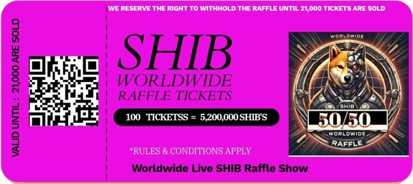 SHIB Raffle 100 tickets