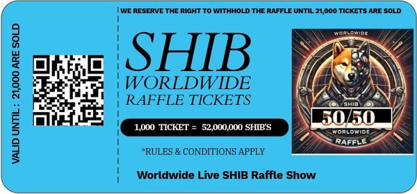 SHIB Raffle 1,000 tickets