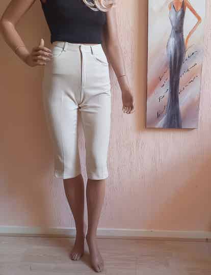 High waist 3/4 pants