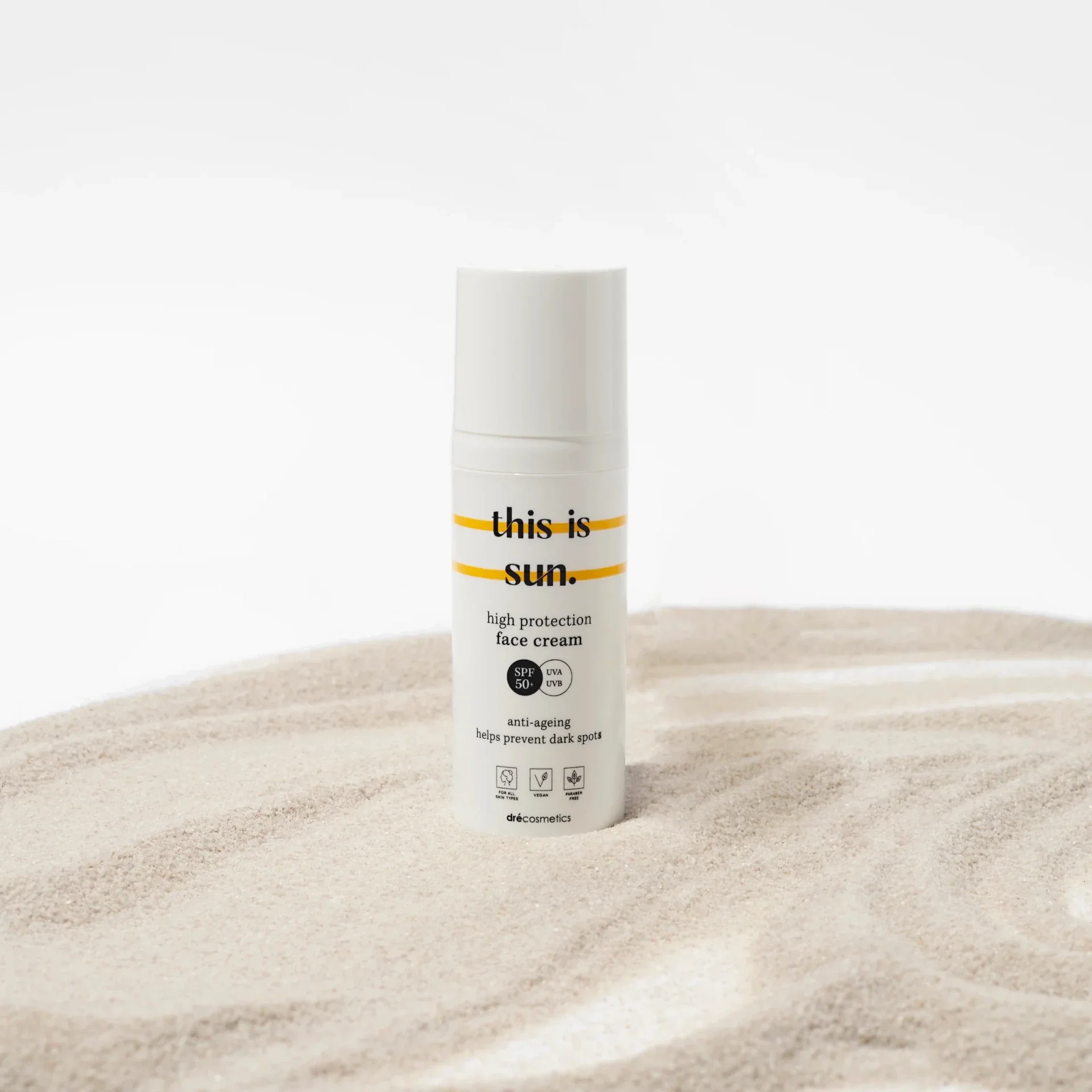 This is sun - face cream SPF50+ (50ml)