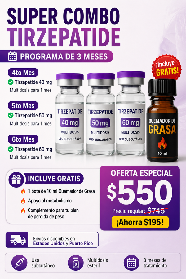 Tirzepatide mes 4,5,6
