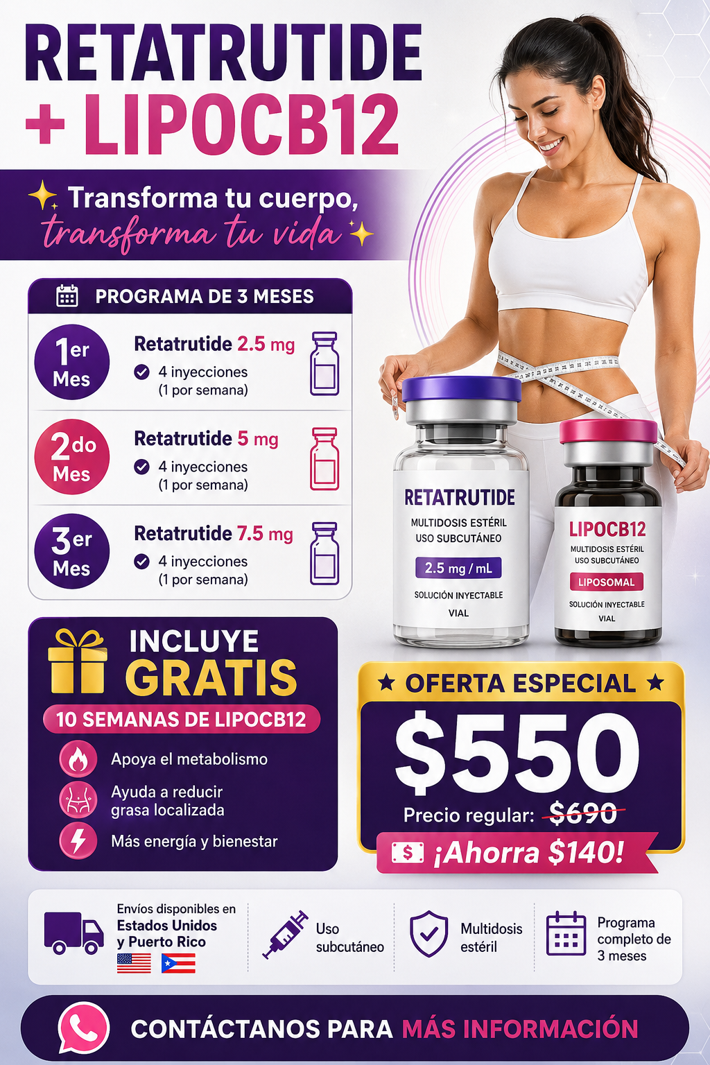 RETATRUTIDE/3 meses
