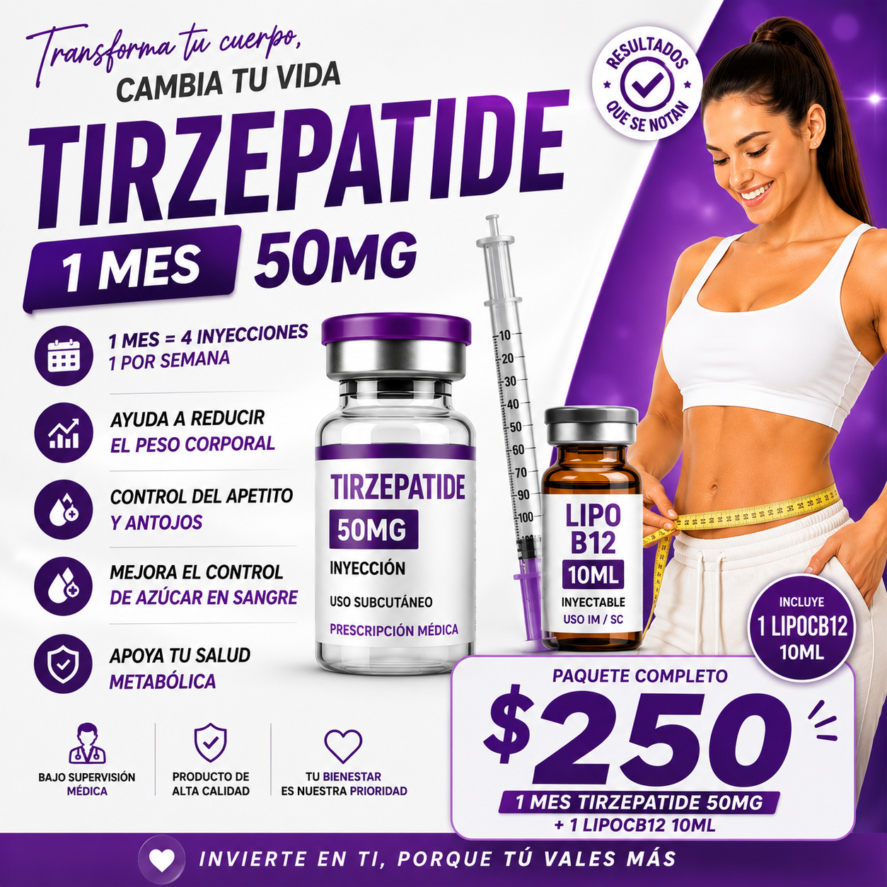 tirzepatide 1 mes 50mg