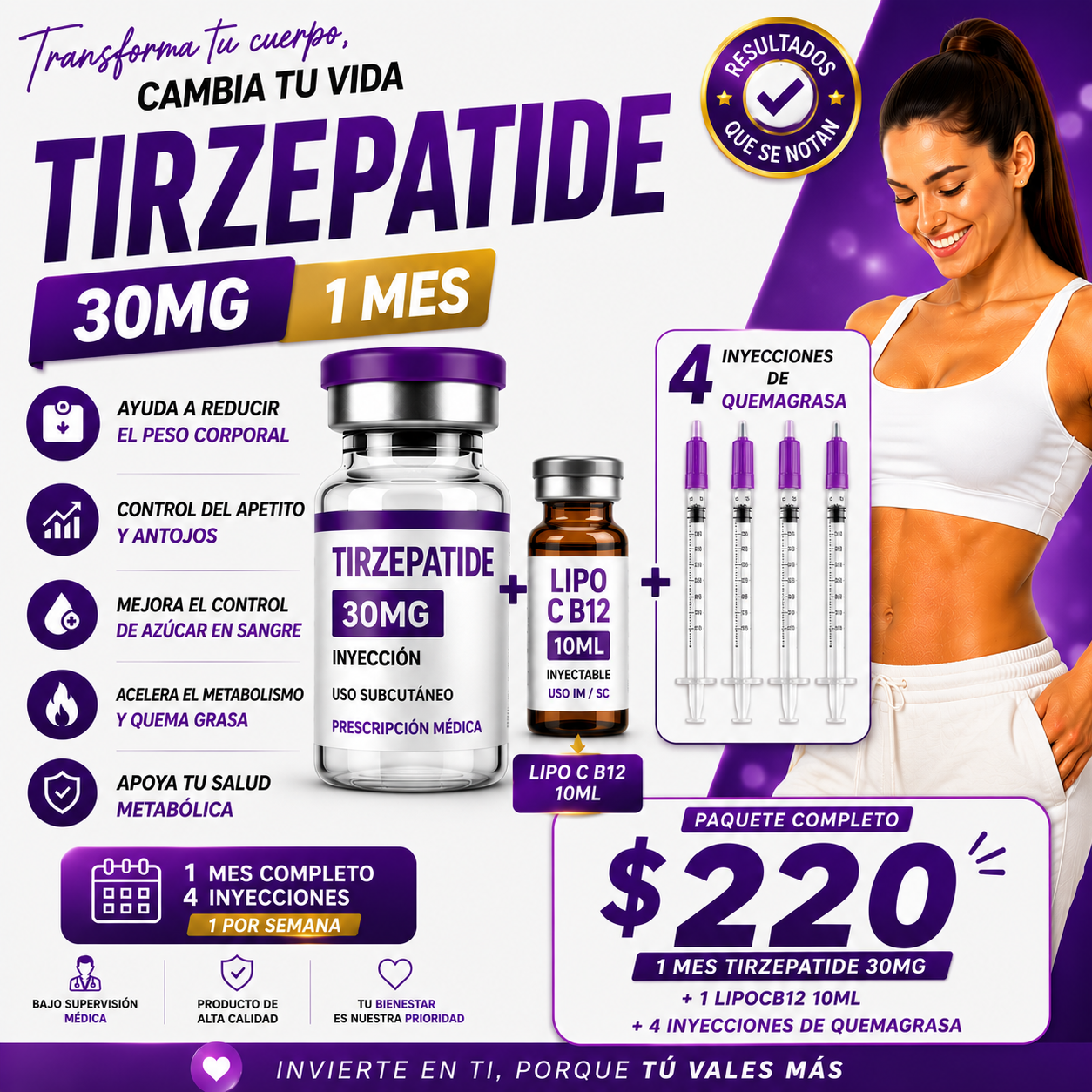 Tirzepatide 30mg/7.5