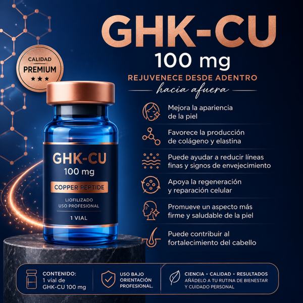 Ghk-cu/100mg/ 12 aplicaciones 2.5