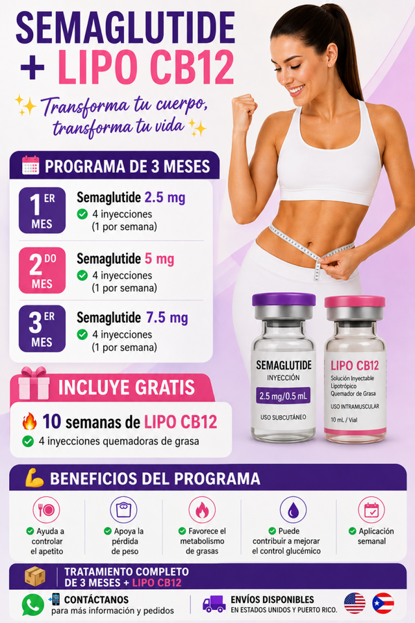Semaglutide/ 3 meses