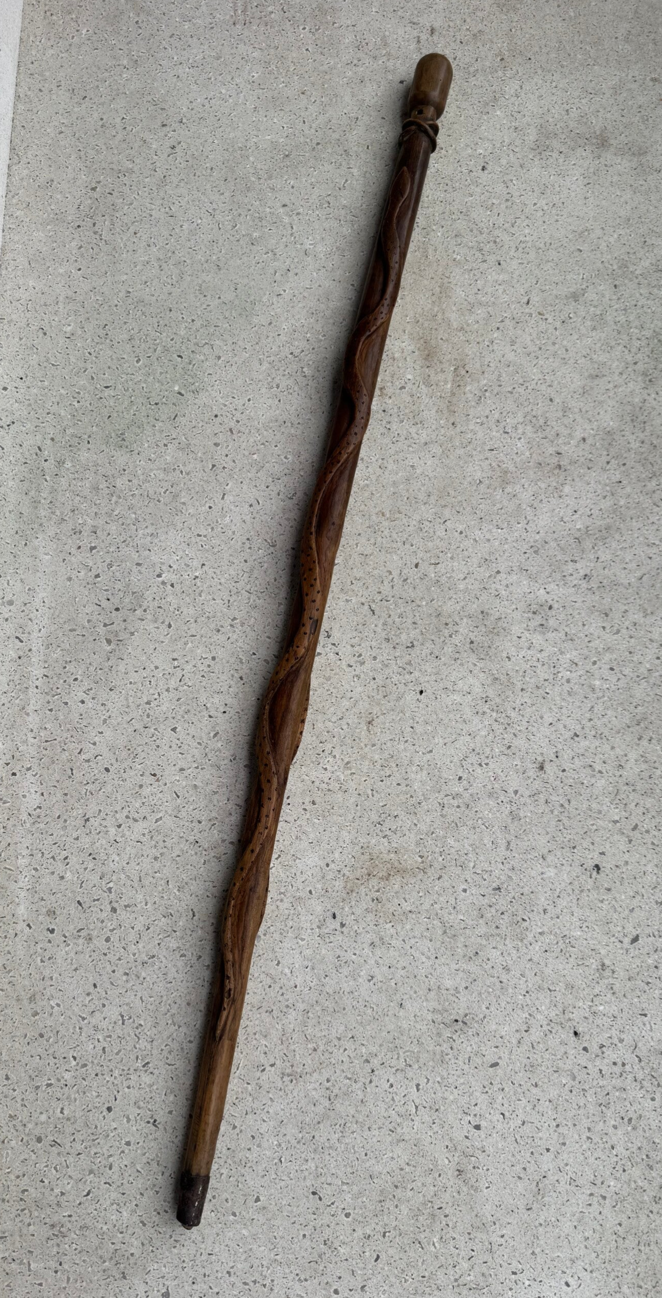 Wo1 Franse ( Poilu ) trenchart wandelstok