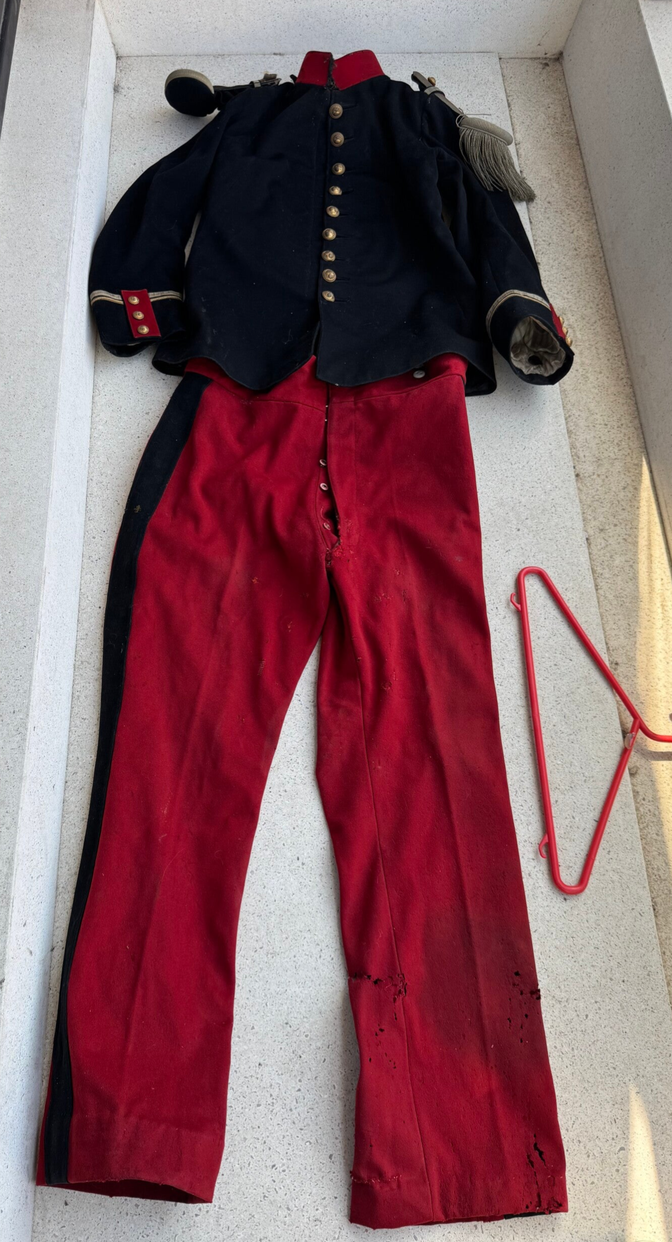 Wo1 Frans uniform 1914 infanterie officier