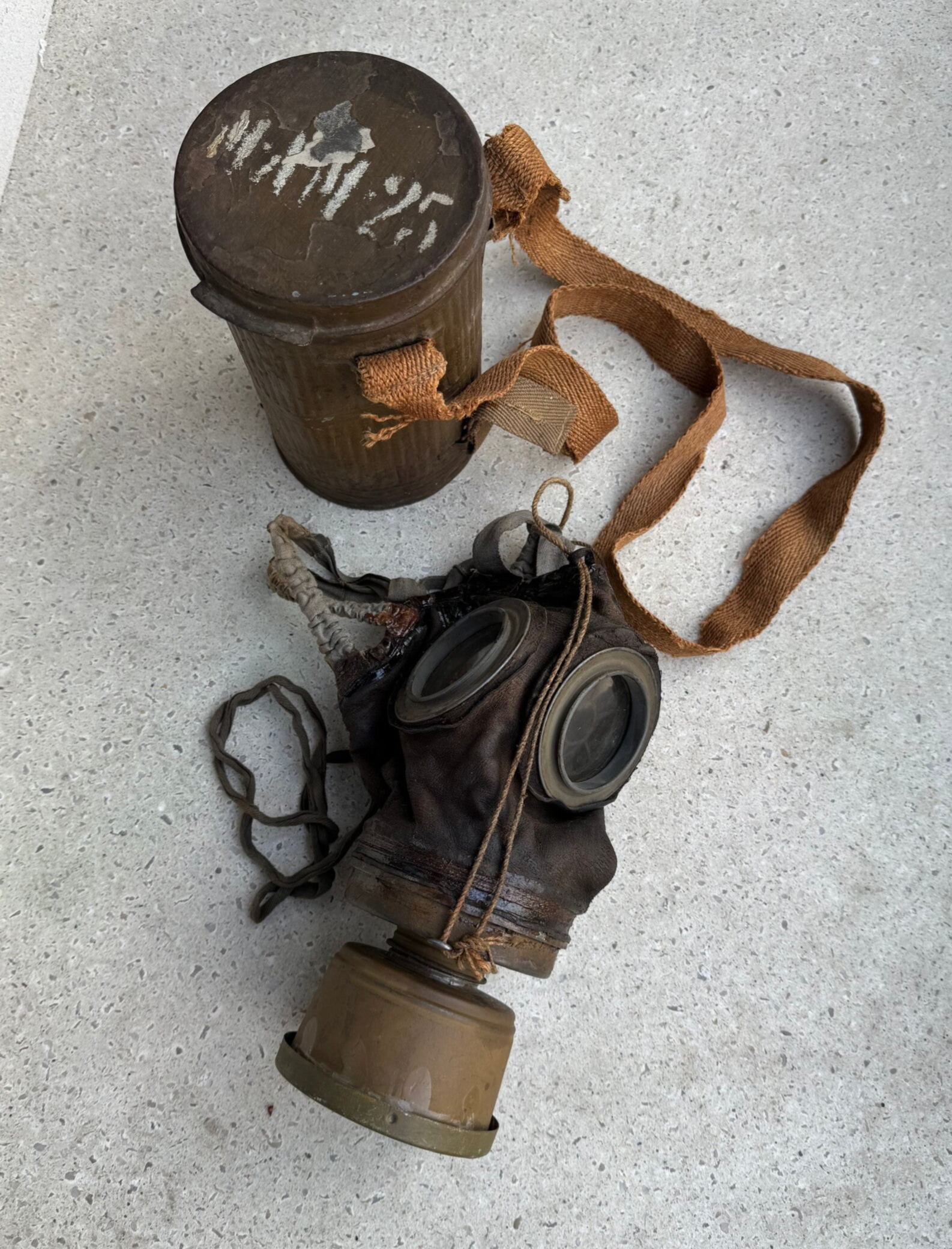 ABBL gasmasker compleet