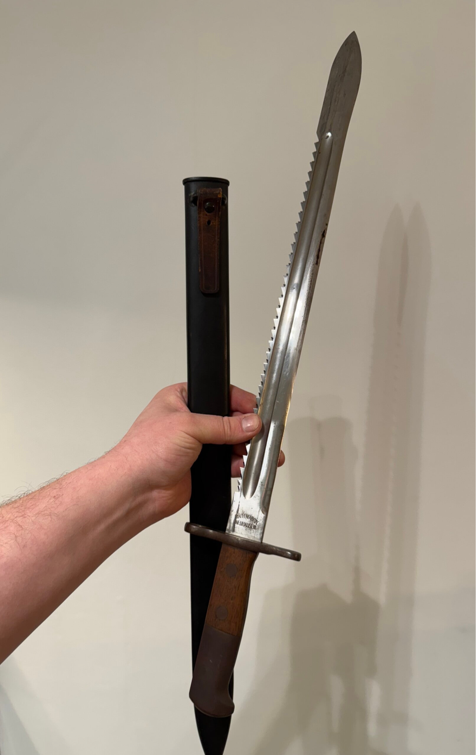 Zwitserse zaagtand bajonet M1914