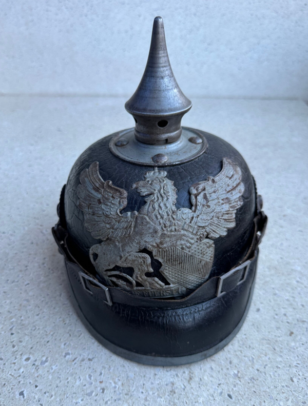 Wo1 Duitse pinhelm Baden