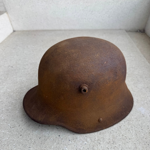 Wo1 Duitse Stahlhelm met binnenring
