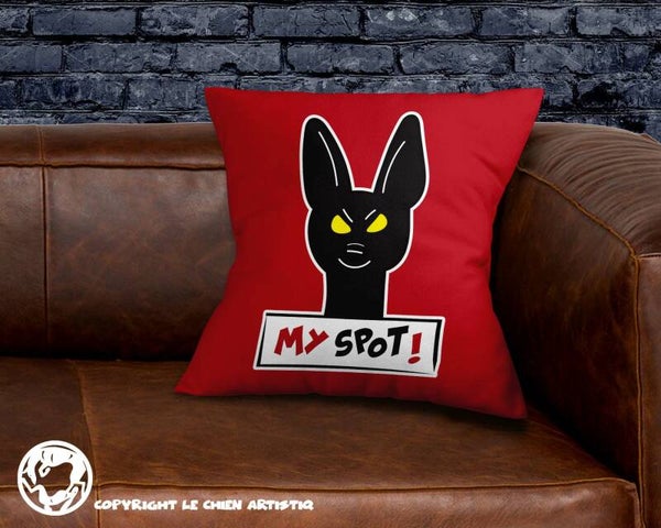 Xoloitzcuintle coated ! Angry Dogs kussen !