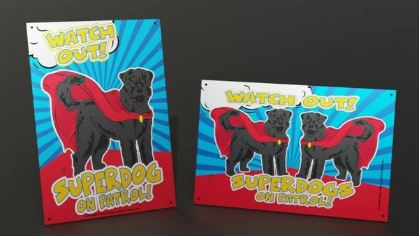 Bouvier Des Flandres ! SUPERHOND! waakbord