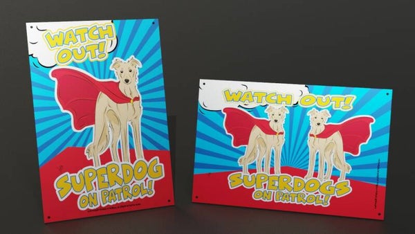 Windsprite ! SUPERHOND! waakbord