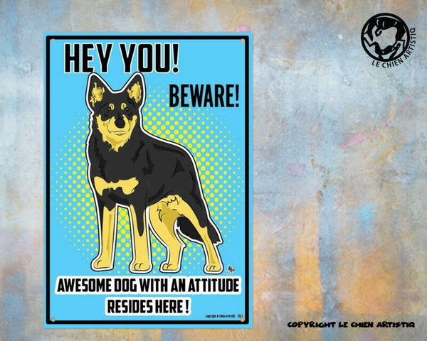 Lapinporokoira ! waakbord COMIC !