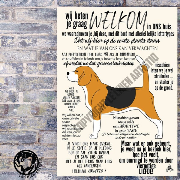 Beagle ! WELKOM !