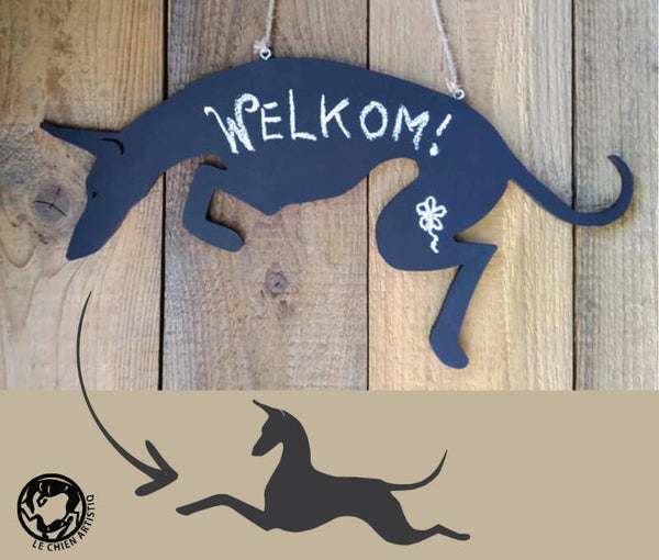 Cirneco Dell'Etna ! Design Krijtbord! 