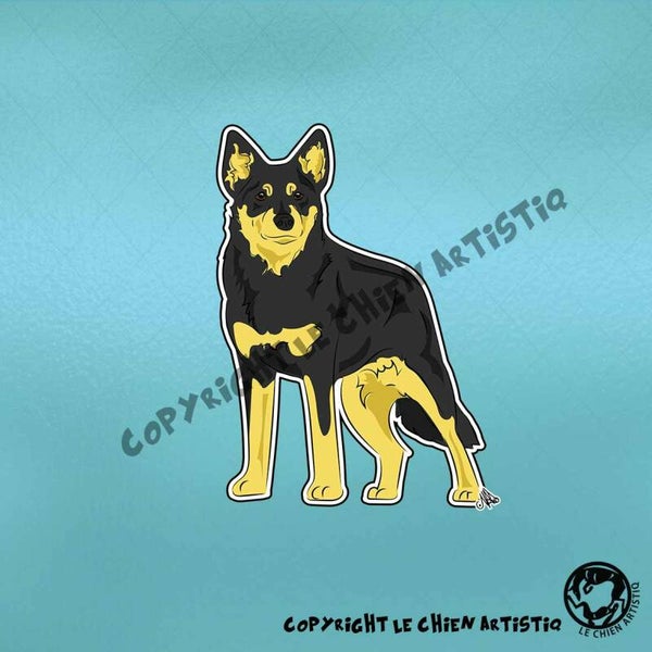 Lapinporokoira ! COMIC sticker !