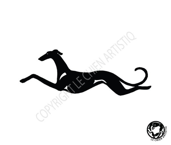 Galgo Espanol ! vinyl sticker