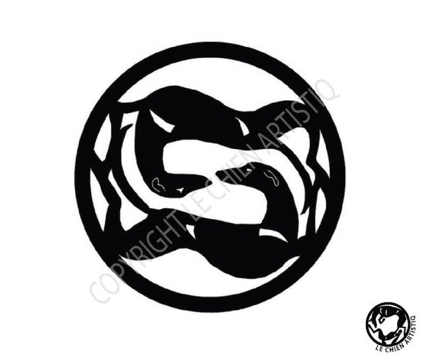 Galgo Espanol ! vinyl sticker