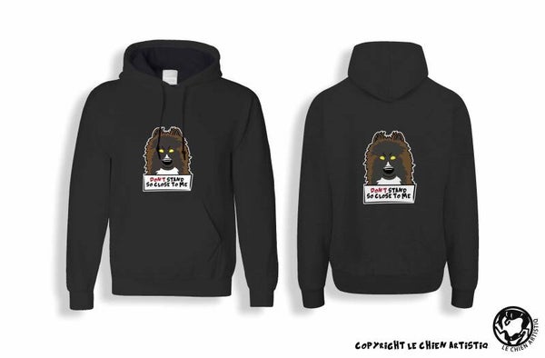 American Akita langharig ! ANGRY DOGS Hoodie