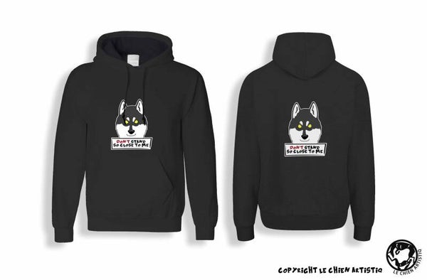 Siberische Husky ! ANGRY DOGS Hoodie