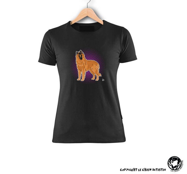 Tervuerense Herdershond / Tervuerenaer  ! "Comic" T-shirt > Dames of Unisex model