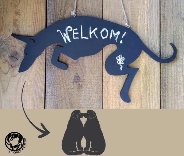 Newfoundlander ! Design Krijtbord! 