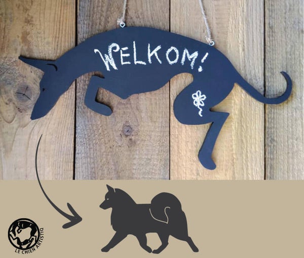 Samojeed ! Design Krijtbord! 