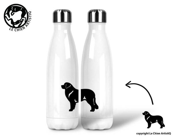 Leonberger ! silhouet ! thermosfles 500ml